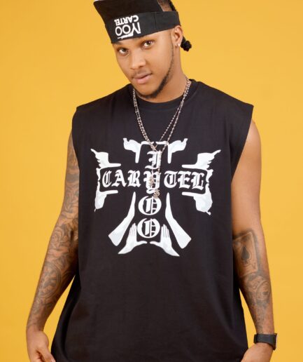 CARTEL BLACK SLEEVLESS