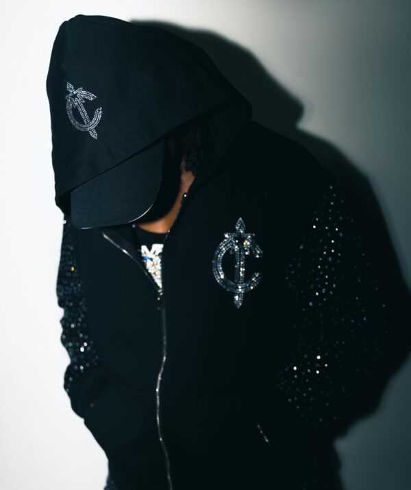 I.C RHINESTONE HOODIE