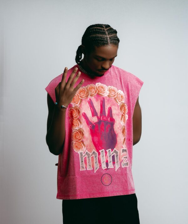 PINK 444 PLAY SLEEVLESS