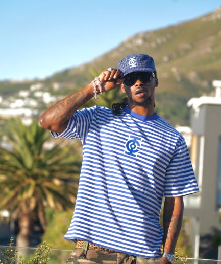 BLUE SEA STRIPED TEE