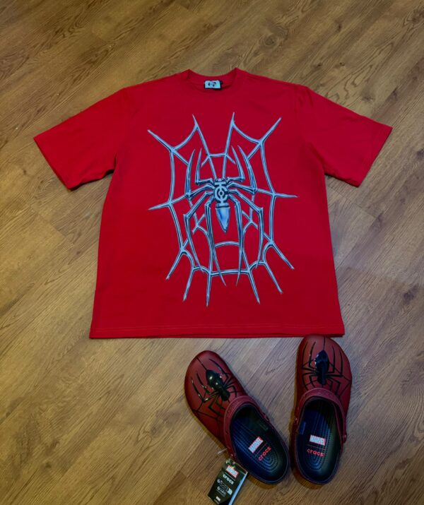 CARTEL SPIDERMAN TEE RED