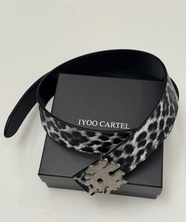 LEOPARD CARTEL STAR BELT