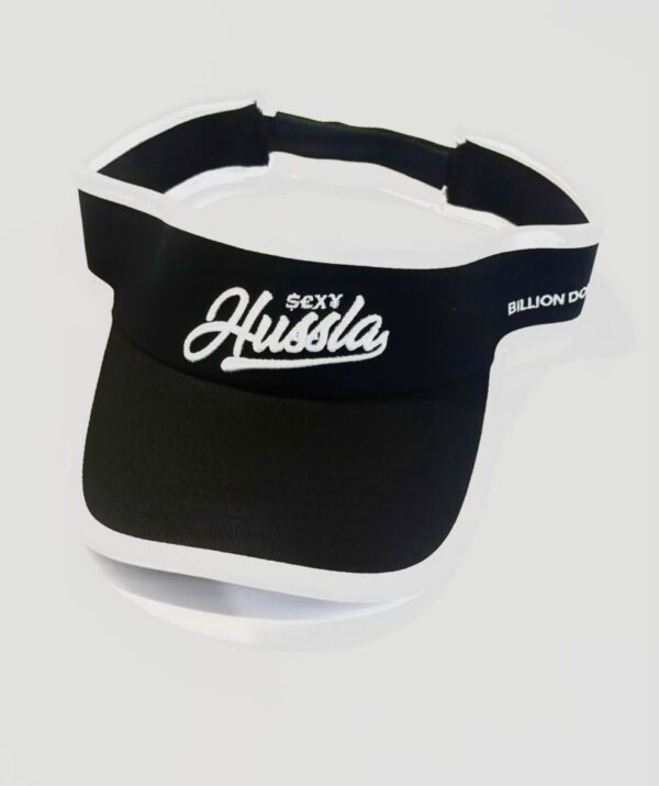 BLACK SEXY HUSSLA VISOR CAP